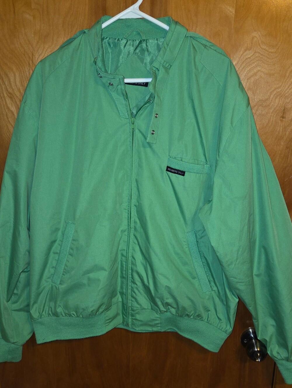 Vintage Members Only Lime Green Jacket Men’s Size XL